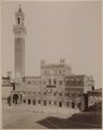 Siena, veduta di palazzo Pubblico