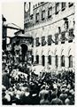 Siena, corteo storico durante il Palio