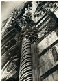 Siena, particolare del portale centrale della facciata del duomo