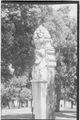 Roma, villa Borghese, scultura con decorazione fitomorfa