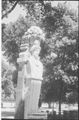 Roma, villa Borghese, scultura con decorazione fitomorfa