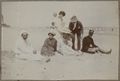 Ritratto di gruppo sulla spiaggia