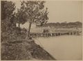 Veduta del canale emissario del lago di Burano