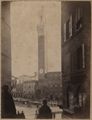 Siena, veduta della torre del Mangia
