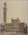 Siena, veduta di palazzo Pubblico