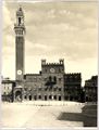 Siena, veduta di palazzo Pubblico