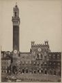 Siena, veduta di palazzo Pubblico