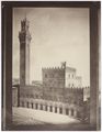 Pietro Marchetti, disegno del 'palazzo Pubblico' di Siena