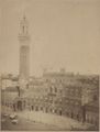 Siena, veduta di palazzo Pubblico