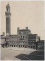 Siena, veduta di palazzo Pubblico
