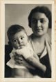 Ritratto di Maria Garrone con bambino