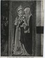 Vecchietta, particolare del dipinto 'L'Assunzione della Madonna fra i Santi Agata, Pio, Callisto e Caterina da Siena'