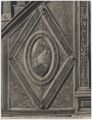 Siena, particolare del basamento della scala del pulpito del duomo