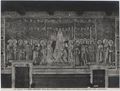 Lippo Memmi, 'Maestà', affresco nella sala Dante nel palazzo Comunale di San Gimignano