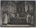 Ghirlandaio, 'Esequie di Santa Fina', dal ciclo di affreschi nella cappella di Santa Fina della collegiata di Santa Maria Assunta a San Gimignano; 