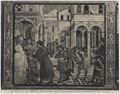 Benozzo Gozzoli, 'Sant'Agostino si reca dal maestro di grammatica', dal ciclo di affreschi nella chiesa di Sant'Agostino a San Gimignano.