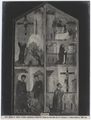 Guido da Siena, interno del reliquiario del beato Andrea Gallerani