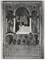 Guidoccio Cozzarelli, tavoletta di gabella 'Presentazione di Maria al tempio tra i Santi Girolamo e Nicola di Bari'