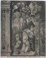Sodoma, affresco dell''Estasi di Santa Caterina' nella basilica di San Domenico