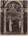 Bernardino Fungai, dipinto della 'Santa Caterina riceve le stigmate con la Madonna in gloria'.