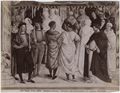Pinturicchio, particolare di 'Canonizzazione di Santa Caterina da Siena', del ciclo di affreschi nella Libreria Piccolomini del duomo di Siena