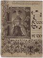 Francesco Rosselli e Liberale da Verona, 'Visione di San Gregorio', miniatura del codice 25.10, c. 80 della Libreria Piccolomini di Siena