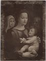Imitatore di Domenico Beccafumi, dipinto della 'Madonna col Bambino, San Giuseppe e Santa Caterina da Siena'