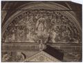 Benvenuto di Giovanni, lunetta con affresco l''Assunzione della Vergine' nella chiesa di Santa Maria in portico in Fontegiusta 