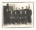 Ritratto di gruppo del consiglio di amministrazione della cooperativa ferrovieri