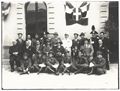 Ritratto di gruppo dei diversi rappresentanti dei corpi dell'esercito
