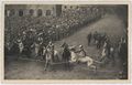 Siena, partenza dal canape durante il Palio