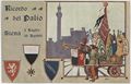 Cartolina postale della città di Siena