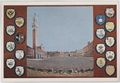 Disegno raffigurante una corsa del Palio di Siena