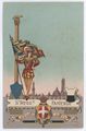 Cartolina postale della brigata Siena