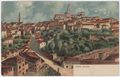Siena, veduta di  via Fontebranda