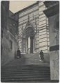 Siena, scale del battistero di San Giovanni