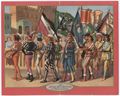 Calendario del 1936 illustrato con le feste delle regioni d'Italia