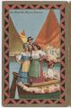 Calendario del 1936 illustrato con le feste delle regioni d'Italia