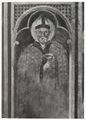 Scuola senese, 'Sant'Ambrogio', affresco nella chiesa di San Clemente in Santa Maria dei Servi a Siena.