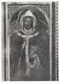 Scuola senese, 'San Gregorio', affresco nella chiesa di San Clemente in Santa Maria dei Servi a Siena.