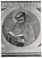 Scuola senese del XIV secolo, 'Il beato Pellegrino Lanosi', affresco nella chiesa di San Clemente in Santa Maria dei Servi a Siena.