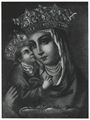 Siena, dipinto della 'Madonna del Refugio'