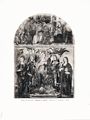 Matteo di Giovanni, dipinto 'Santa Barbara in trono tra le Sante Maddalena e Caterina d'Alessandria', nella lunetta 'Adorazione dei Magi'