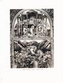 Taddeo di Bartolo, 'Morte della Madonna' e 'Resurrezione del corpo della Mdonna', dal ciclo di affreschi della cappella dei Signori in palazzo Pubblico a Siena