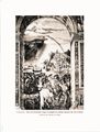 Pinturicchio,'Enea Silvio Piccolomini parte per Basilea come segretario del vescovo Domenico Capranica' dal ciclo di affreschi nella Libreria Piccolomini nel duomo di Siena