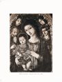 Matteo di Giovanni, dipinto 'Madonna col Bambino, San Giovanni Evangelista, San Giacomo Maggiore e due angeli'