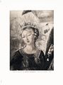 Matteo di Giovanni, 'Santa Caterina d'Alessandria', particolare del dipinto della 'Santa Barbara tra Santa Caterina d'Alessandria, Santa Maddalena e angeli'