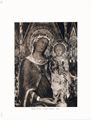 Simone Martini, 'Madonna col Bambino', particolare della 'Maestà' nella sala del Mappamondo nel palazzo Pubblico di Siena