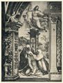 Sodoma, 'Svenimento di Santa Caterina',  affresco nella cappella di Santa Caterina, basilica di San  Domenico a Siena