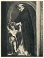 Francesco Vanni, affresco del 'Beato Tommaso Nacci Caffarini', nella basilica di San Domenico a Siena. 